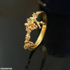 Double Flower Ring Adjustable