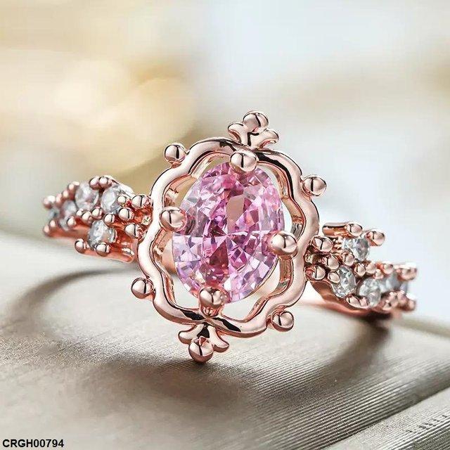 Oval Crown Ring