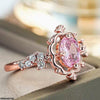 Oval Crown Ring