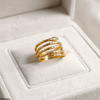 Stainless Steel Round Snack Ring Adjustable