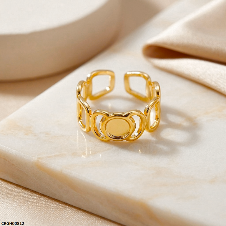 Stainless Steel Oval/Square Ring Adjustable