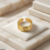 Stainless Steel Oval Ring Adjustable