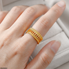 Stainless Steel Round Ring Adjustable