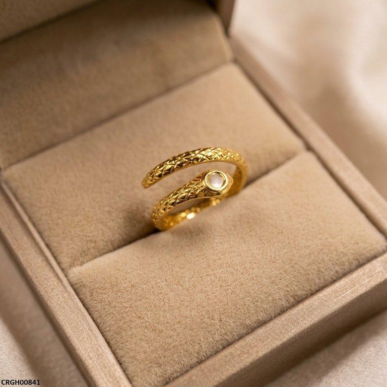 Snack Stainless Steel Ring Adjustable
