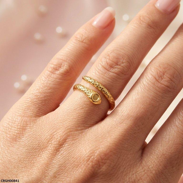 Snack Stainless Steel Ring Adjustable