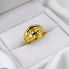 Crown Bold Stainless Steel Ring Adjustable