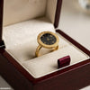 Round Watch Design Stainless Steel Ring Adjustable