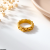 Stainless Steel Link Round Ring