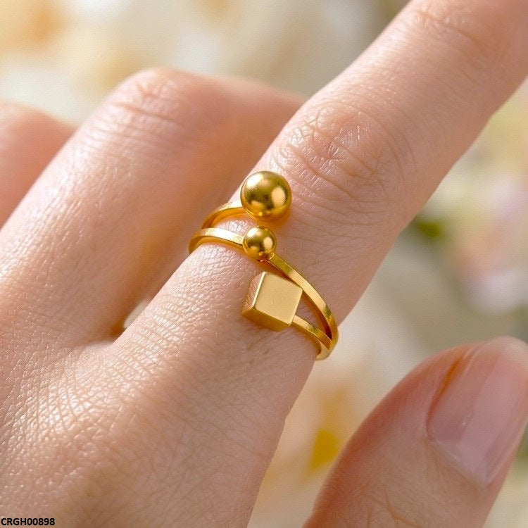 Stainless Steel Square Round Ring