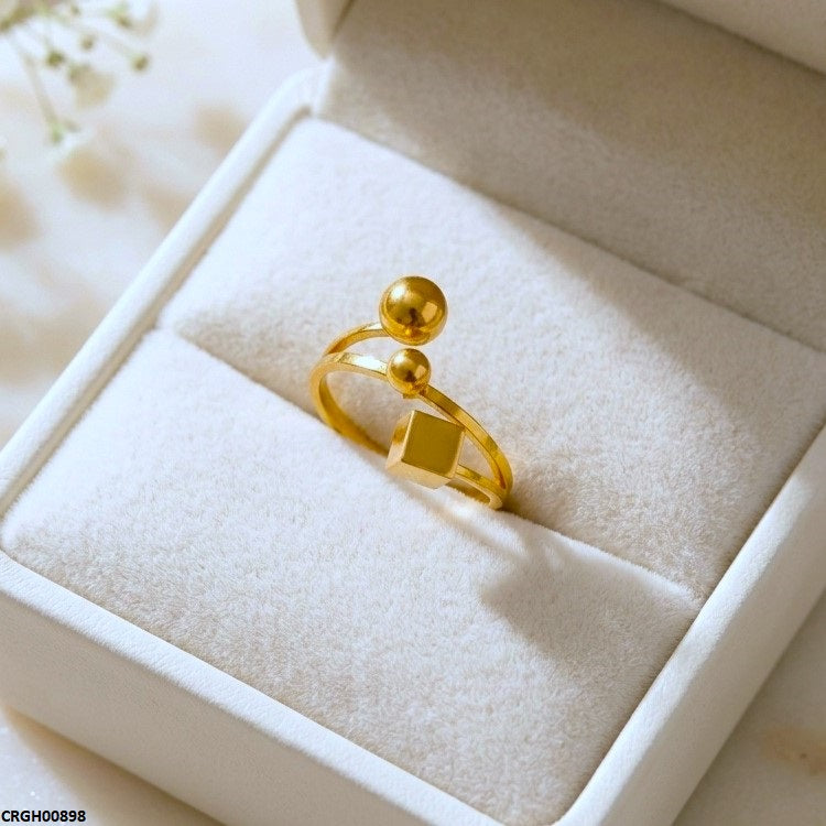 Stainless Steel Square Round Ring