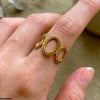 Stainless Steel Oval Ring