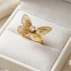 Stainless Steel Butterfly Ring