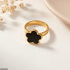 Stainless Steel Flower Ring