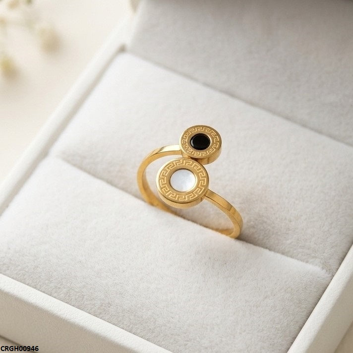 Stainless Steel Double Round Ring