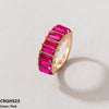Baguette Layered 7 Size Ring