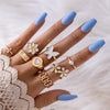 Flower/Heart/Butterfly 8 Midi Rings