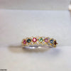 Multi Stone Ring Adjustable