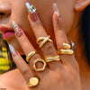 6 Midi Rings
