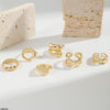 6 Midi Rings