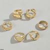 6 Midi Rings