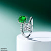 Double Square Adjustable Ring