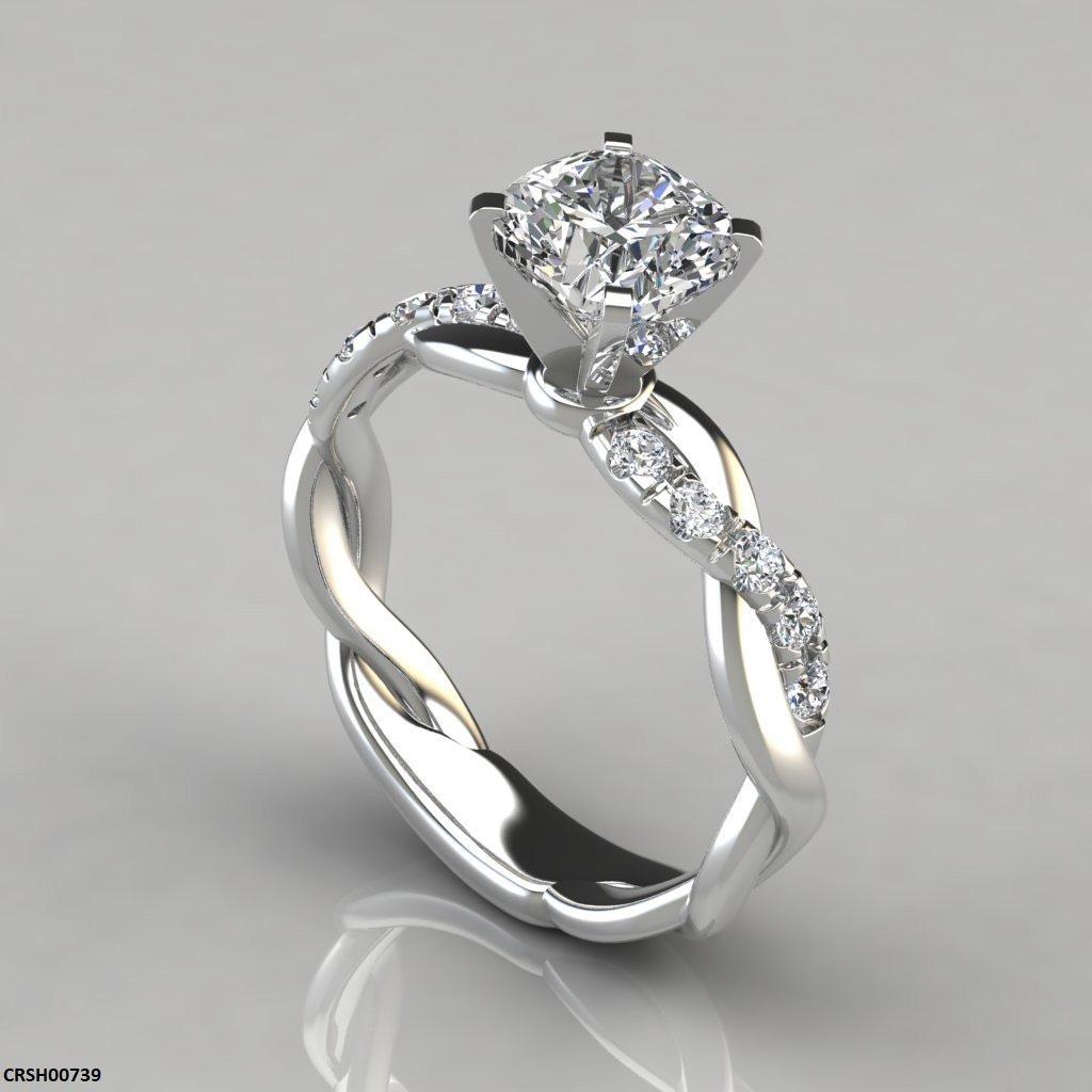 Cushion Cut Ring
