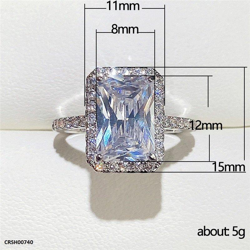 Rectangle Shape Ring