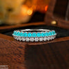 Double Stone Zircon Ring Adjustable