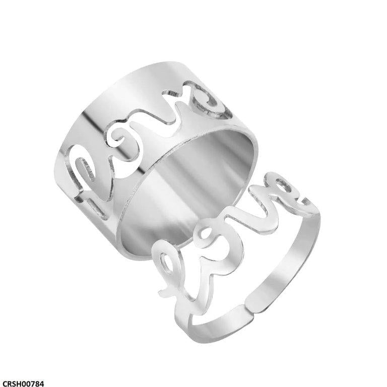 Love Design Ring Adjustable