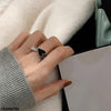 Double Heart Ring Adjustable