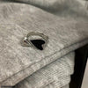 Double Heart Ring Adjustable