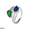 Double Tear Ring Adjustable