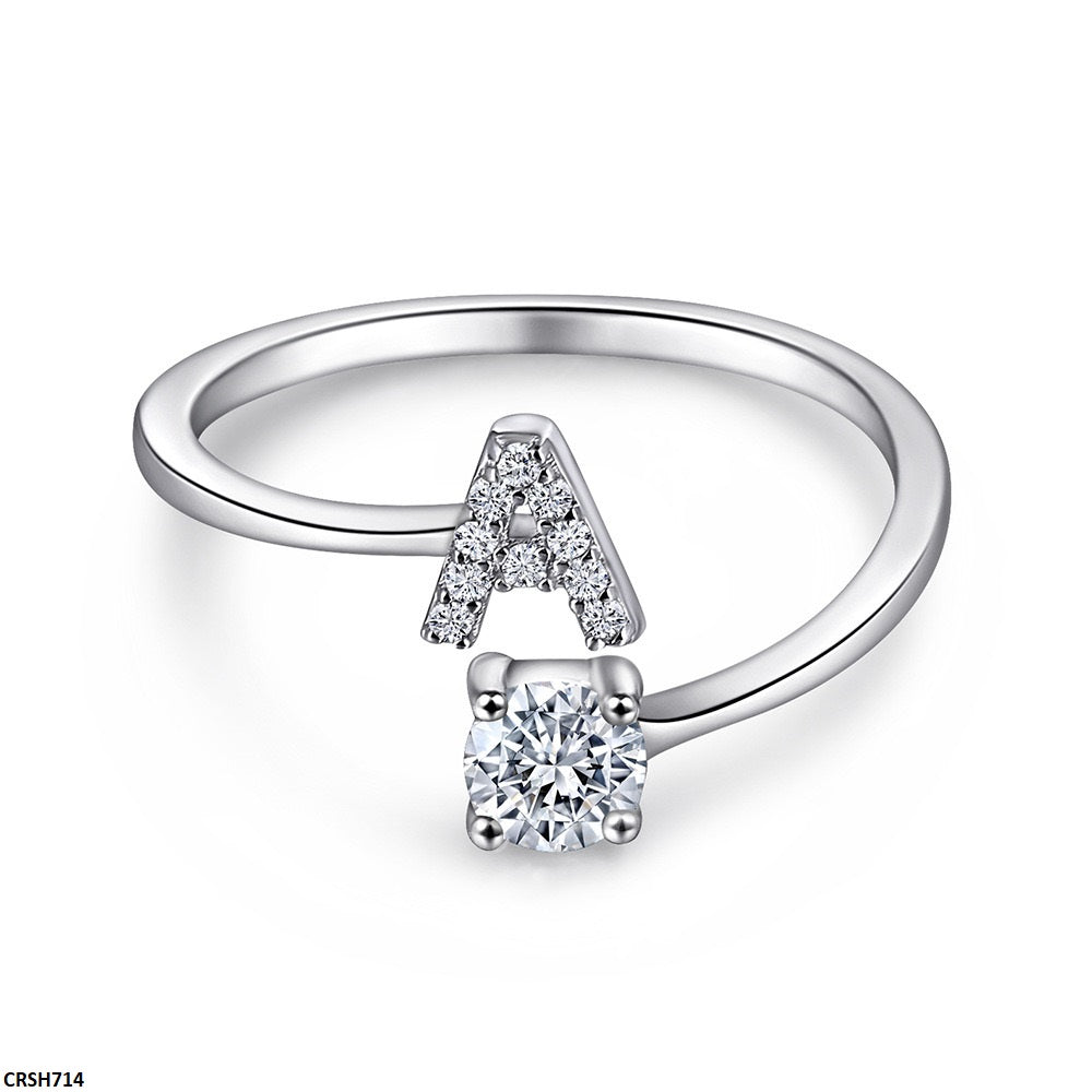 A Alphabet Ring Adjustable