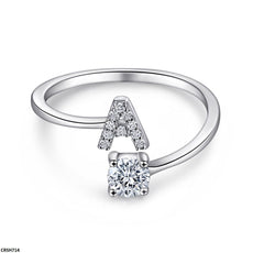 A Alphabet Ring Adjustable