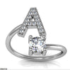 A Alphabet Ring Adjustable