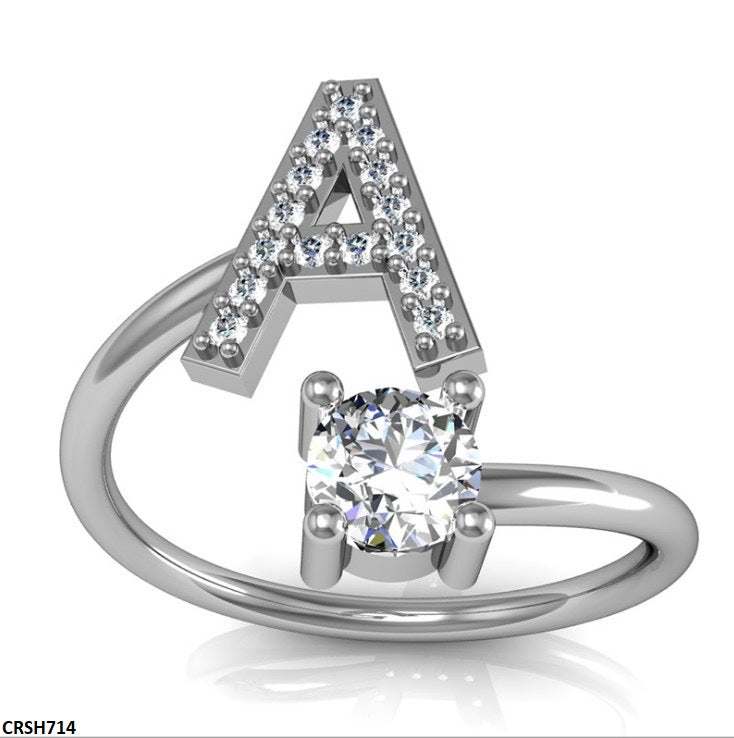 A Alphabet Ring Adjustable