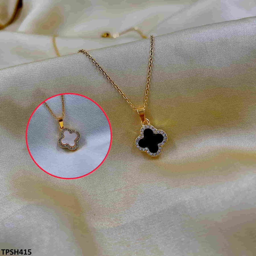 Two Side Clover Pendant