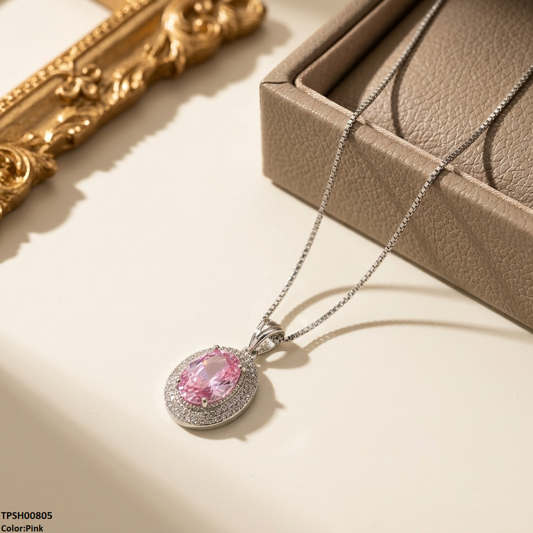 Oval Drop Pendant