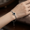 Stainless Steel Round Plain Bracelet