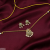 Tear Pearl Drop South Indian Necklace Set