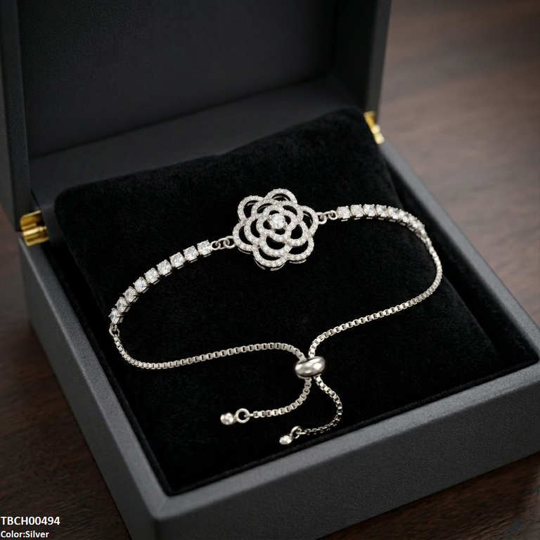 Flower Bracelet Adjustable