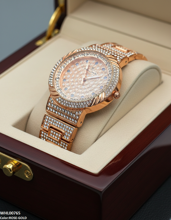 Double Round Bezel Women's Watch