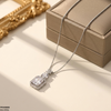 Square Flower Pendant