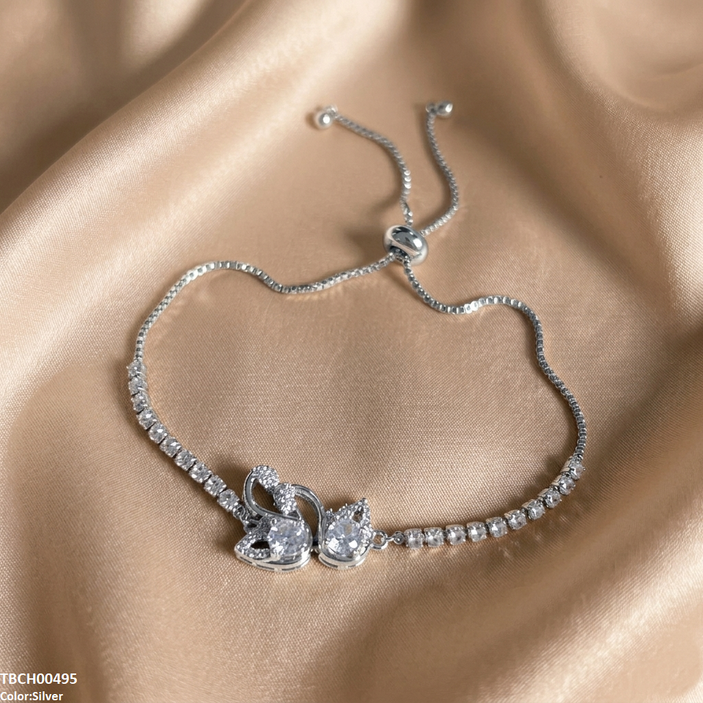 Double Duck Bracelet Adjustable