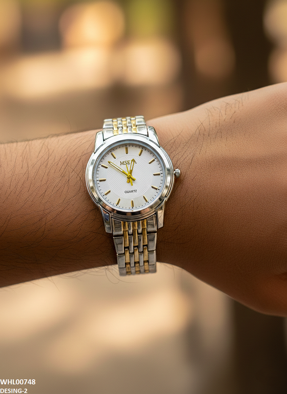 Round Dial Women's Watch