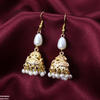 Filigree Pearl Drop Jhumki