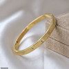 Stainless Steel Round Stone Bracelet