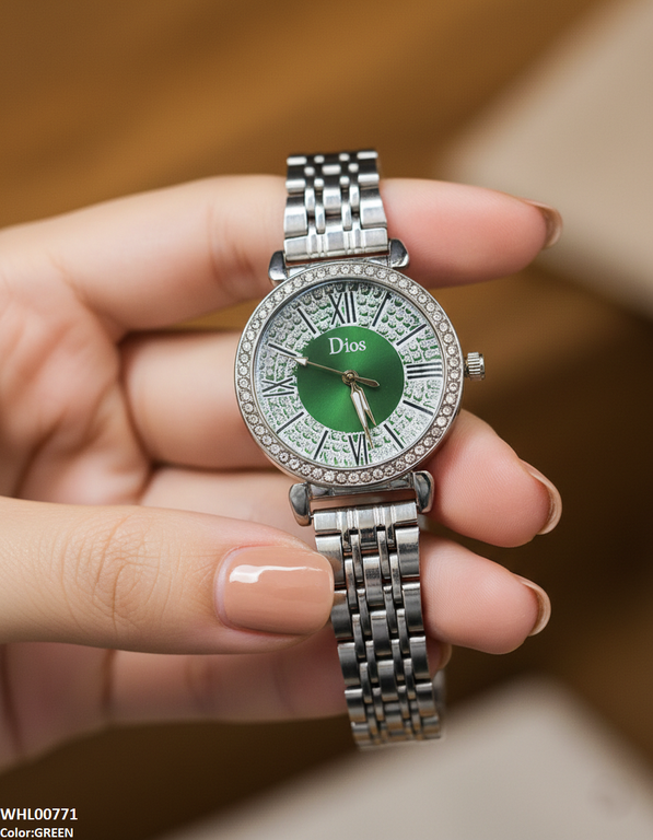 Round Dial Women's Watch