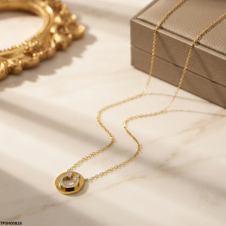 Stainless Steel Round Pendant