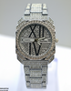 Round Rhinestone Dial Women's Watch